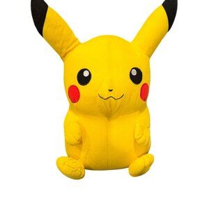 Pokemon Pikachu Jumbo Plush Toy Yellow Stuffed Animal Doll Collectible Official